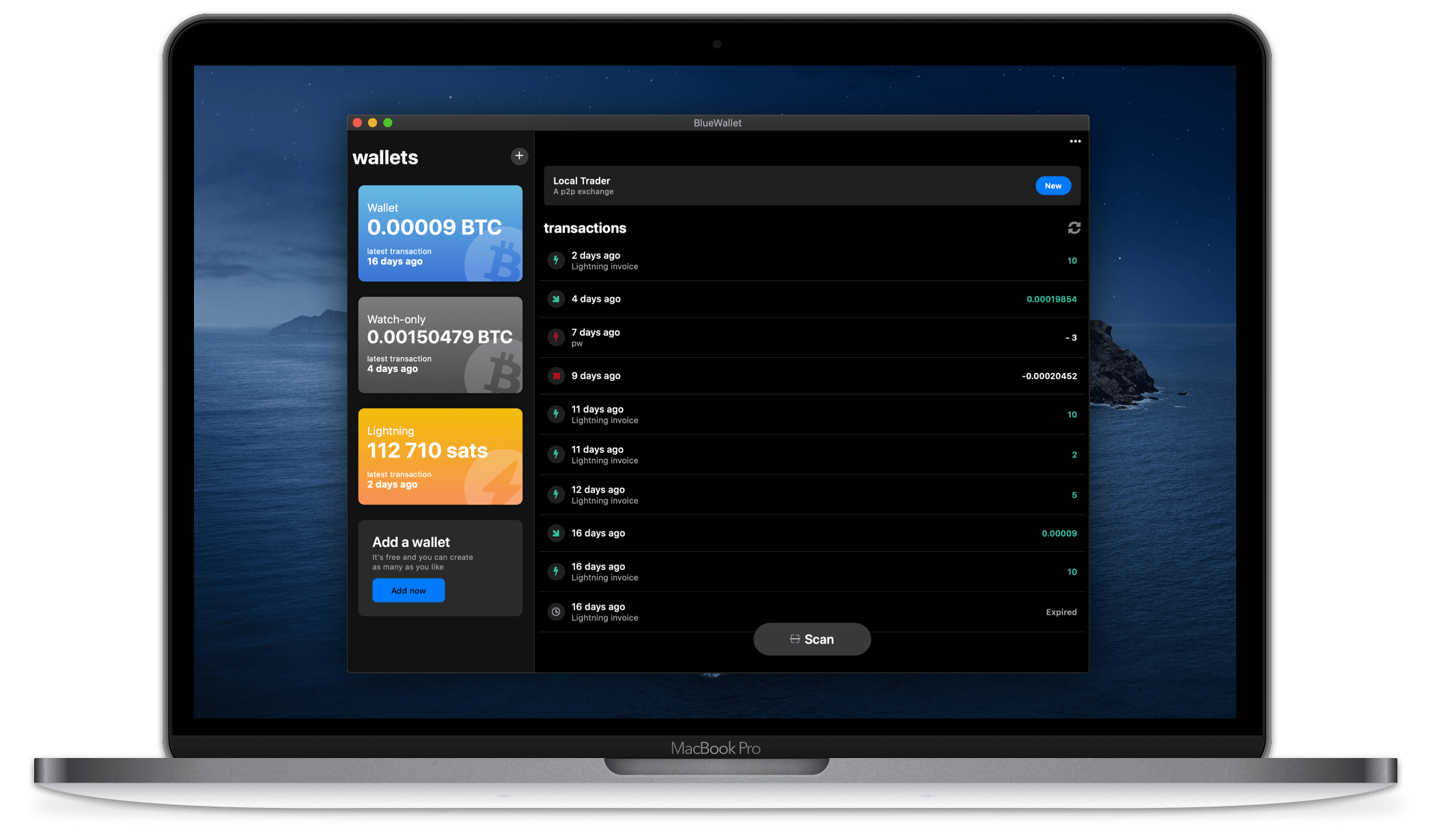 desktop bitcoin wallet