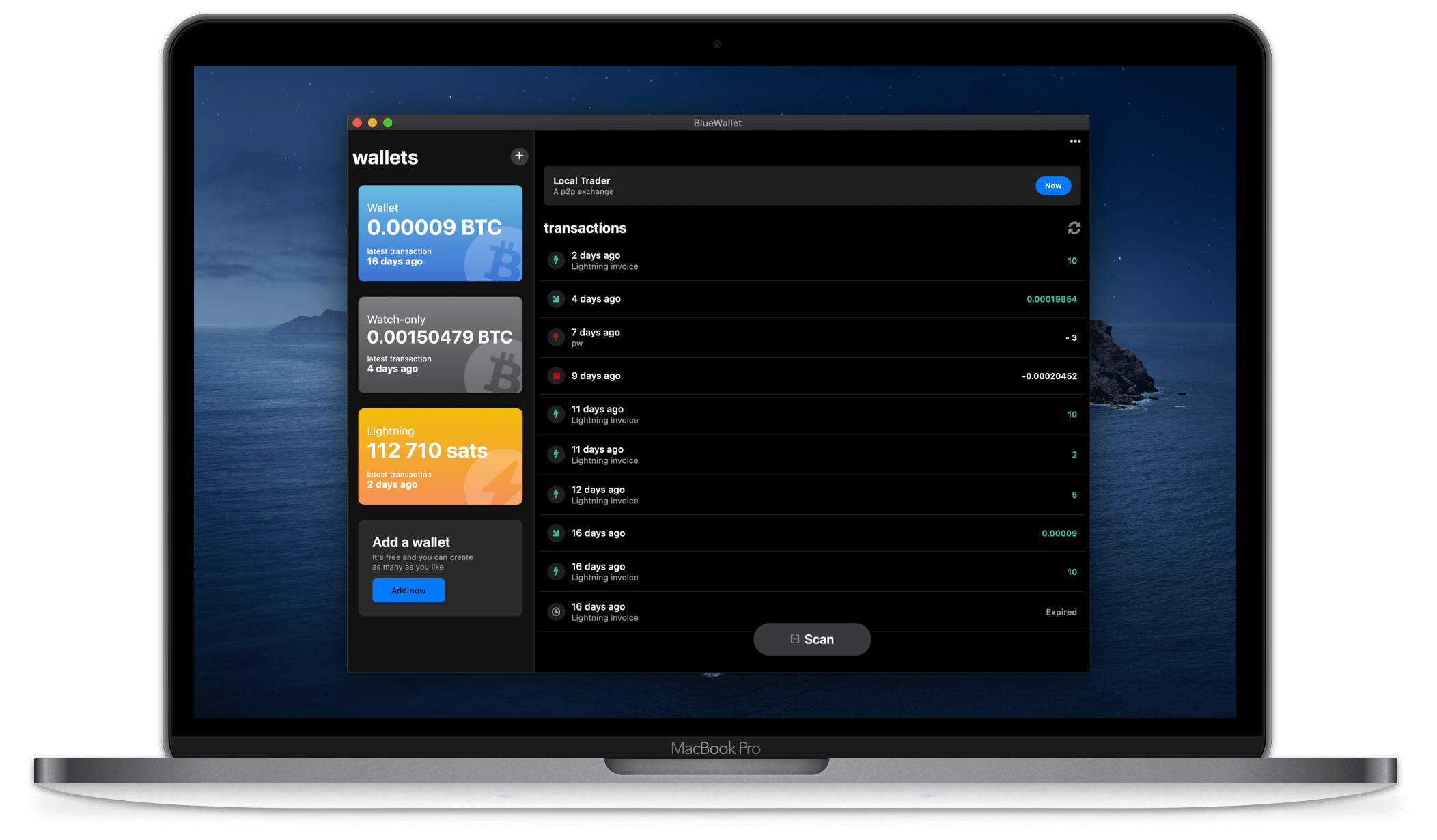 btc wallet for mac