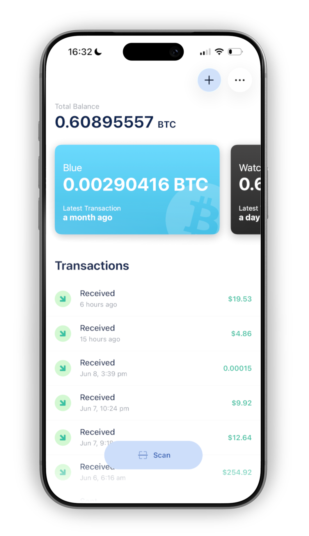 BlueWallet app preview