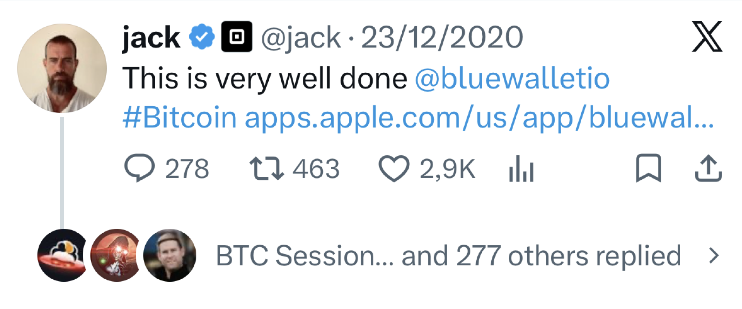 Feedback from Jack